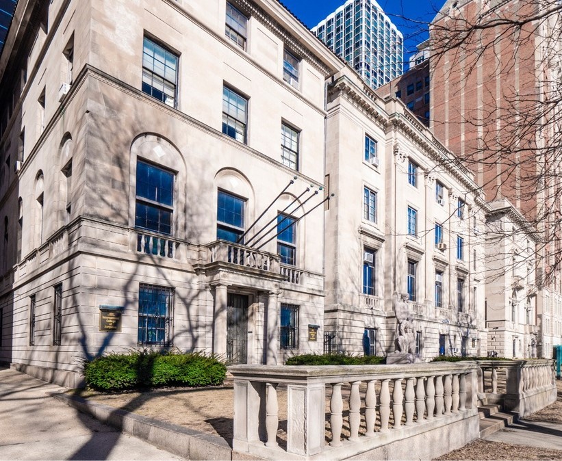Blair Mansion in Chicago's Gold Coast, a historic French château-style estate undergoing a luxury renovation by Trend Design Studio.